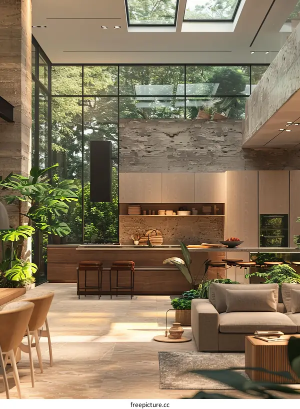 The beauty of nature and home