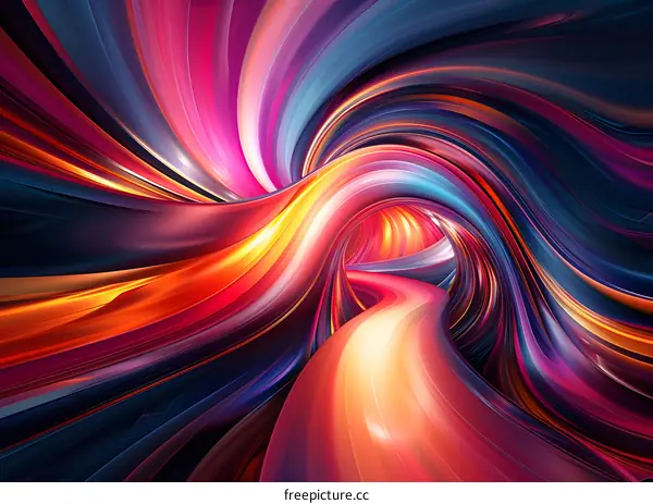 Colorful tunnel