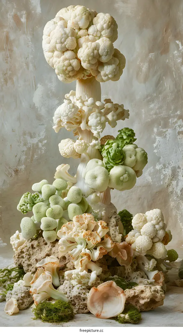 White Cauliflower Flower Arrangement