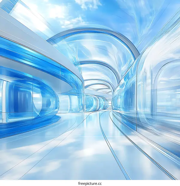 Futuristic Architectural Interior Design