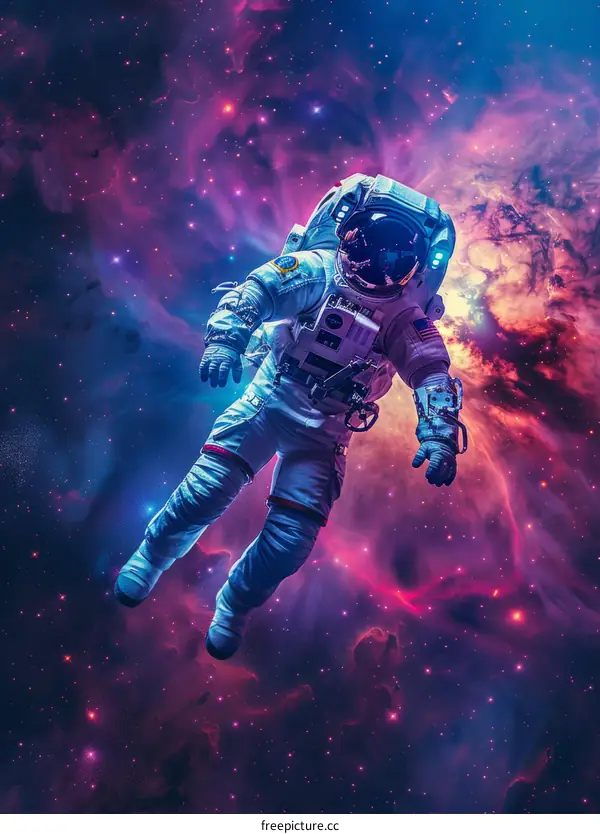 Astronaut Exploring the Wonders of the Cosmos