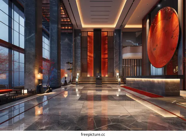 Luxury Hotel Lobby Interior Design