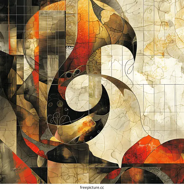 Abstract Art With Shapes and Colors