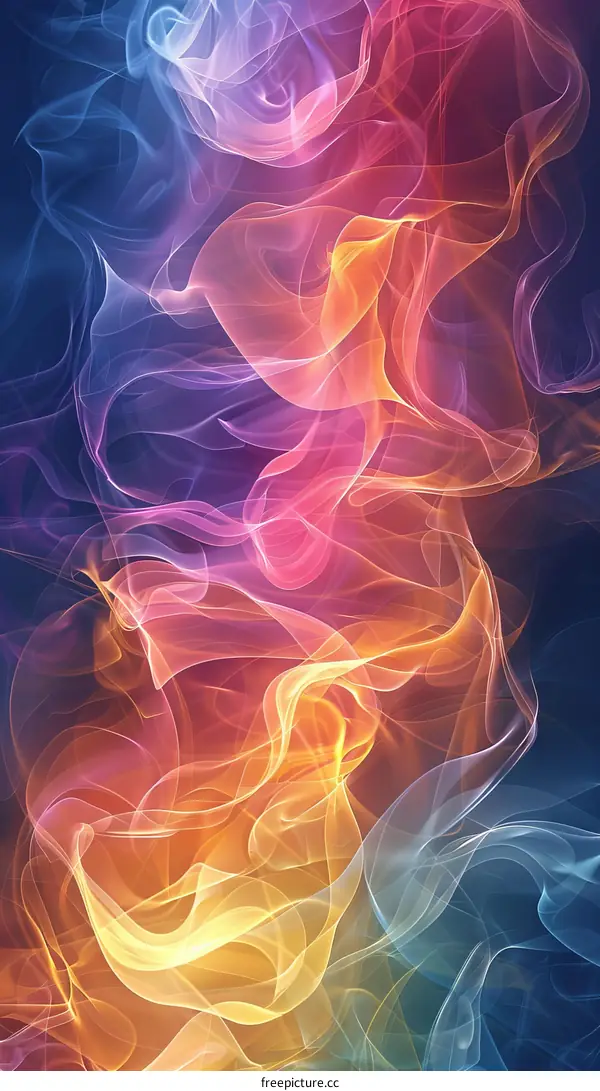 Flames of Change: A Vibrant Dance of Color and Energy