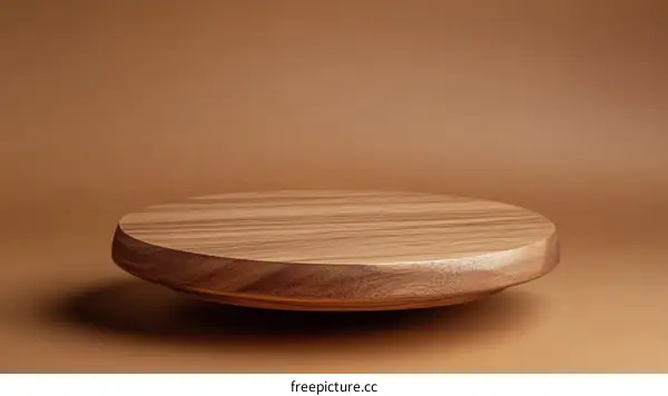 Wooden Round Display Platform