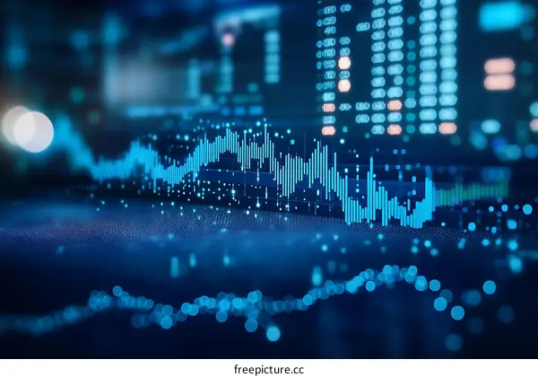 Abstract Financial Data Visualization