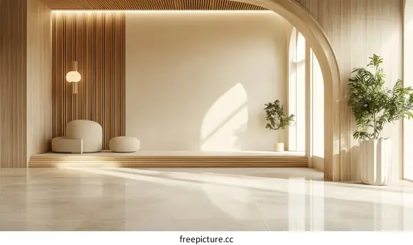 Modern Minimalist Wooden Interior Design