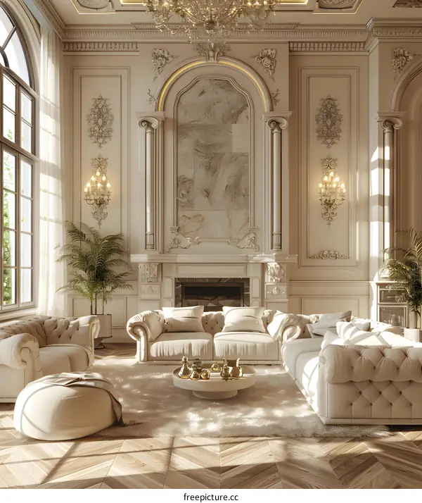 Luxurious living room