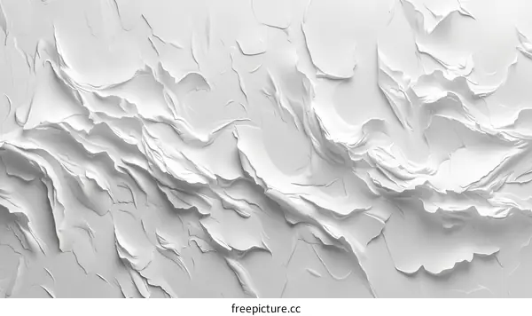 White abstract background with waves and ripples