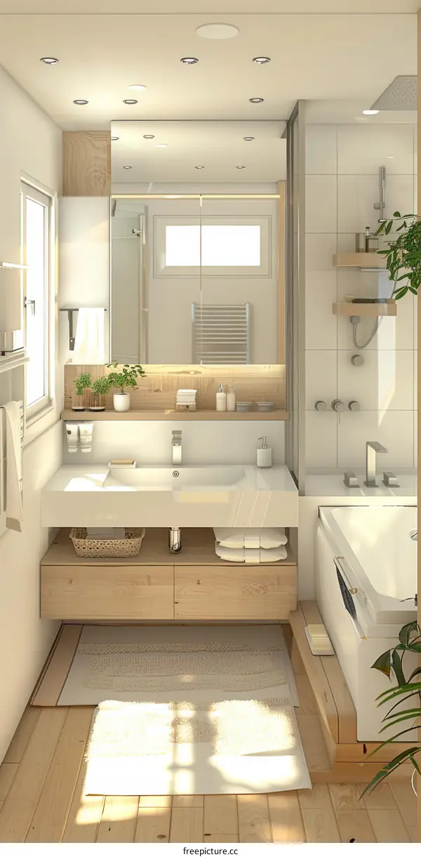 Modern Minimalist Bathroom Design
