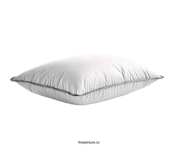 [Transparent Background PNG]Soft White Down Filled Pillow