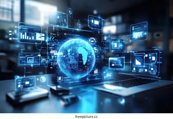 Global Data Visualization on Laptop