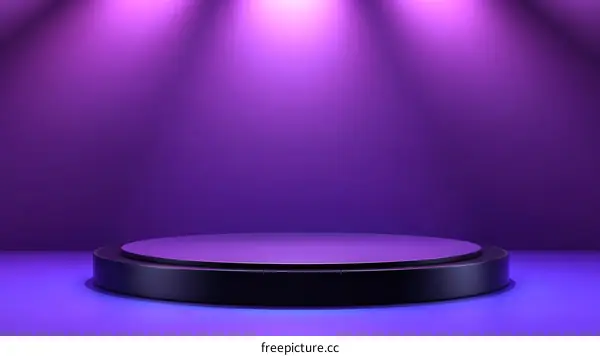Purple Studio Display Podium