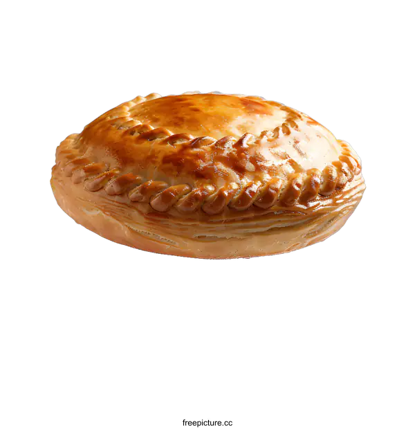[Transparent Background PNG]Delicious baked pie isolated on white background