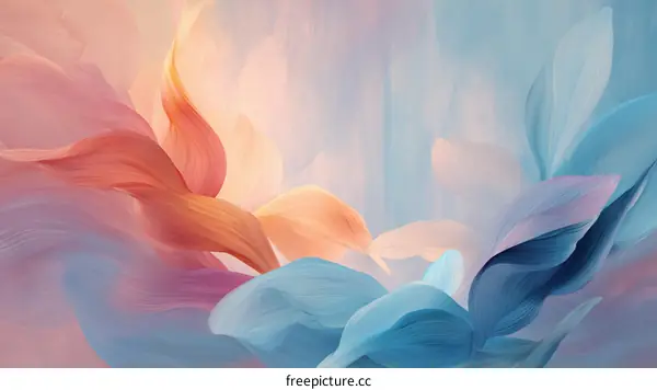 Abstract Floral Art Background Design