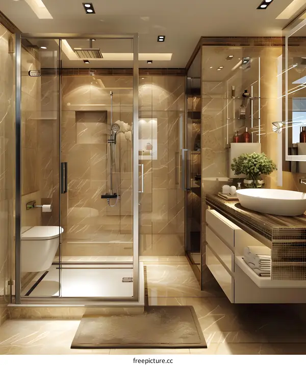 Luxury Hotel Bathroom
