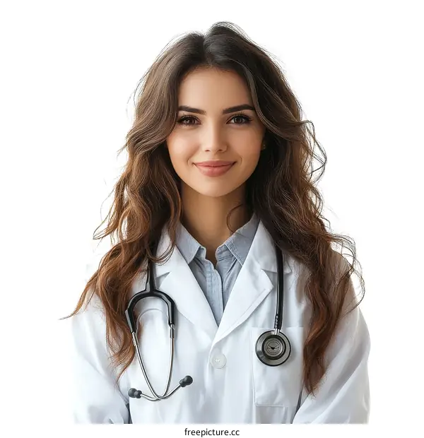 Female Doctor Portrait with a Stethoscope