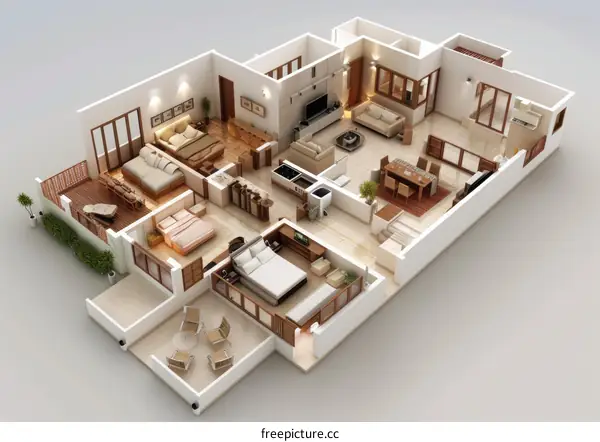 Modern House Floor Plan Design