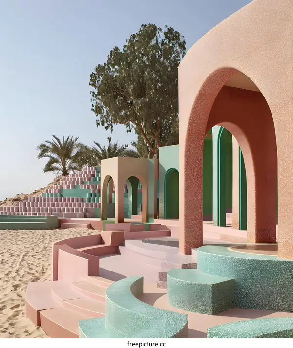 Modern Architecture Desert Landscape Design