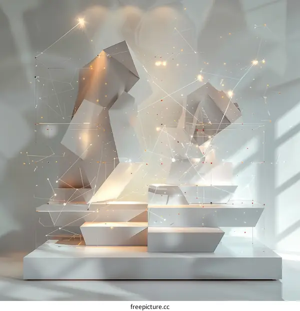 The beauty of abstract geometric shapes