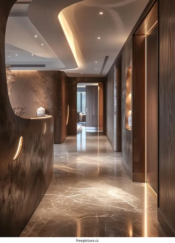 The bedroom at the end of the corridor