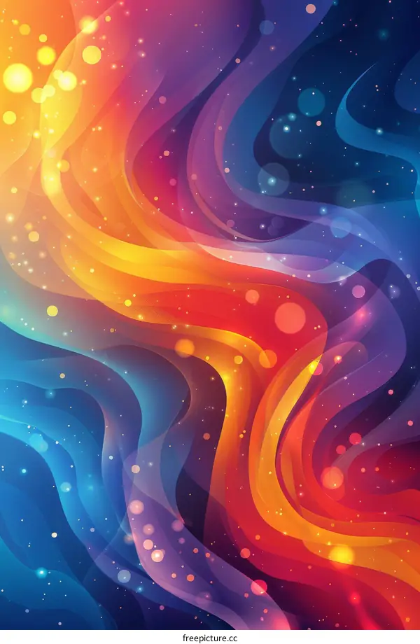 Colorful Wavy Background