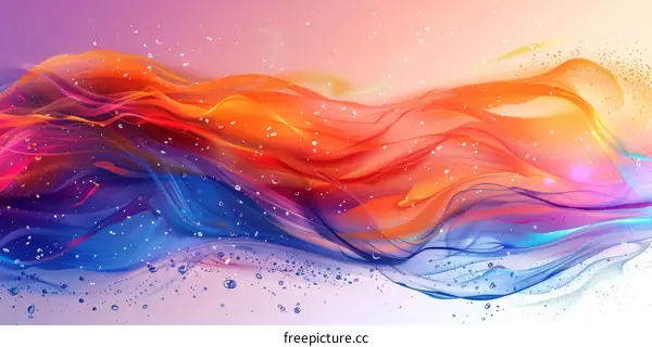 Dreamy Colorful Clouds: Auspicious Symbols of Good Fortune