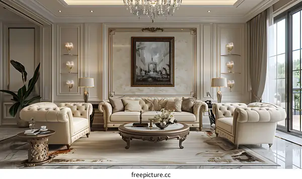 Living room interior design