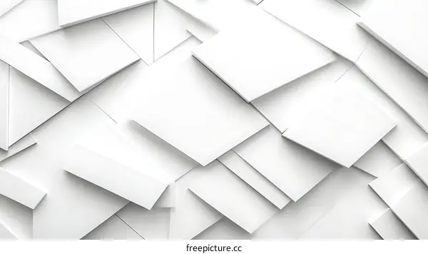 Abstract Geometric Shapes Composition