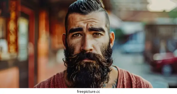 Portrait of a Man with a Long Beard