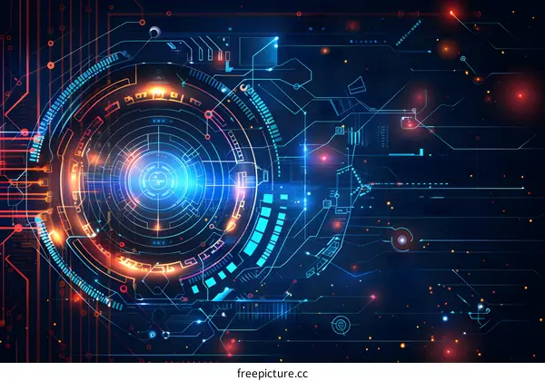 Futuristic Technology Background