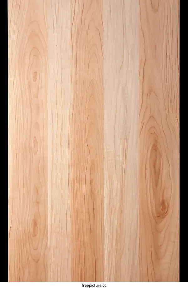 Light Brown Natural Wood Grain Texture Closeup