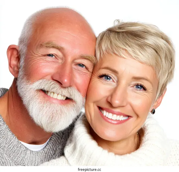 Happy Senior Couple Portrait