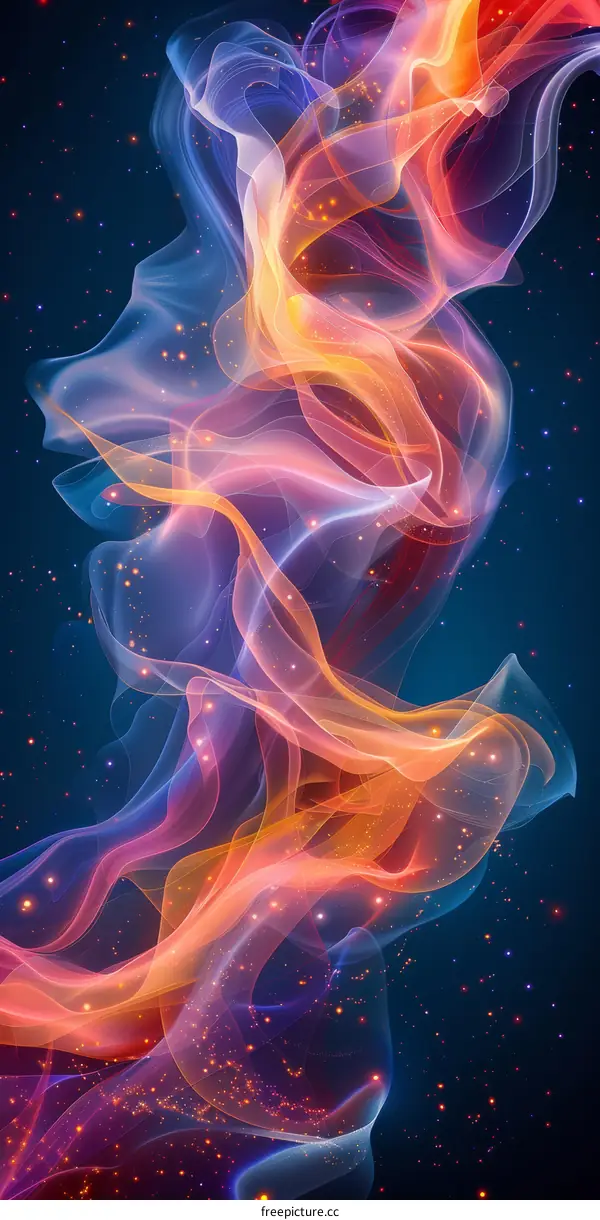 Nebula In Different Colors