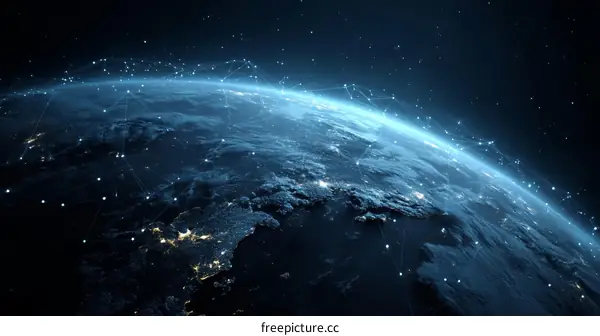 Global Network Connections of Earth