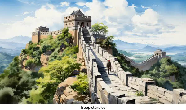Badaling Great Wall of China: Ancient Architecture and Majestic Views