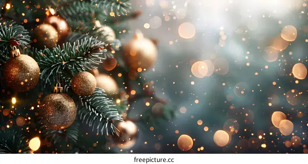 Christmas Tree With Ornaments