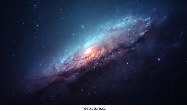 Spiral Galaxy in the Cosmic Depths