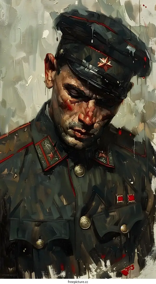 Portrait of a Soviet Officer