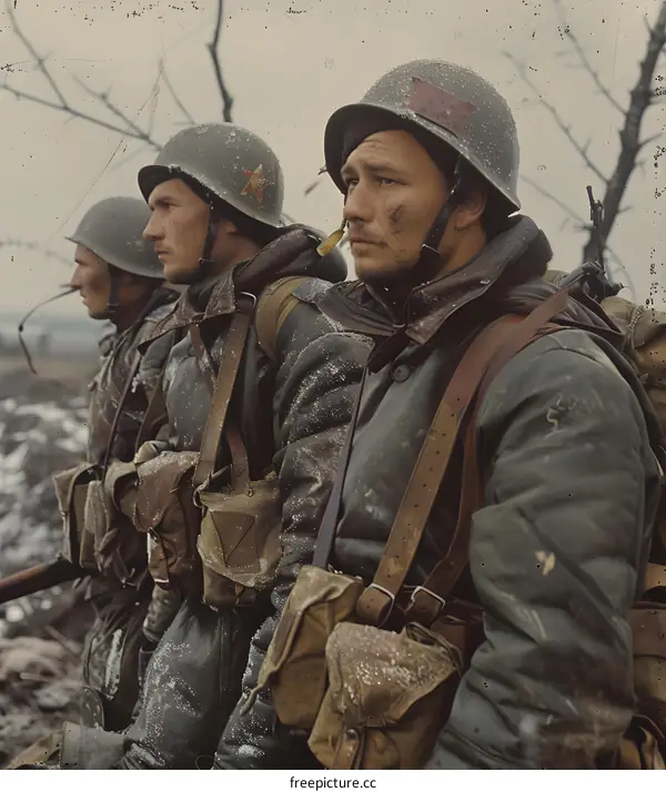 Soviet Soldiers During World War II