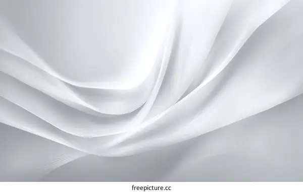 Abstract White Fabric Texture Design