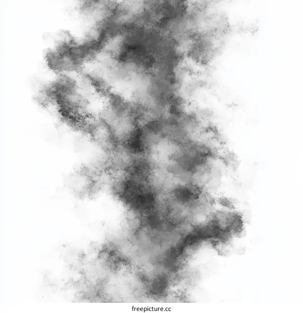 Abstract Smoke Illustration Design