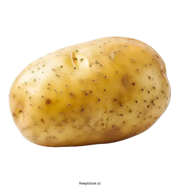 [Transparent Background PNG]Close Up Image of A Yellow Potato