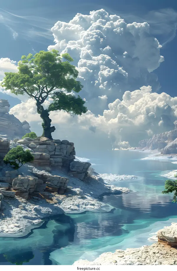 The Tree on the Cliff