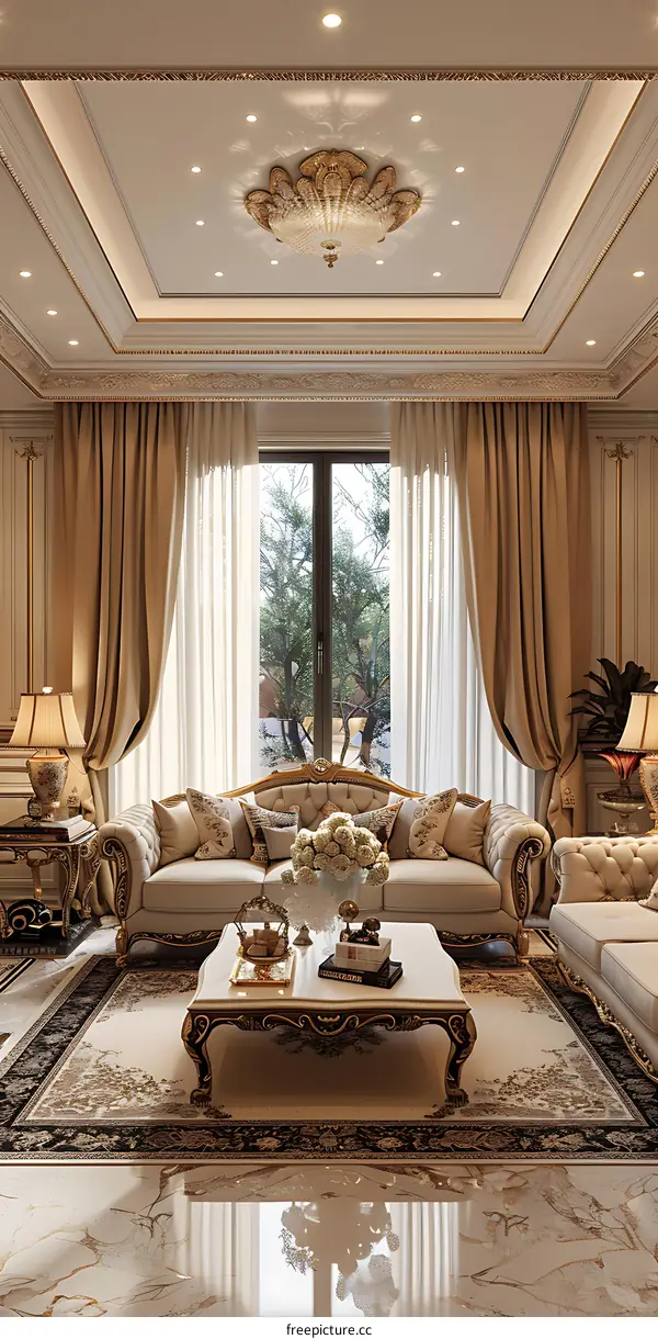 Luxurious Living Room