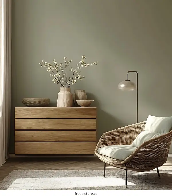 Modern Minimalist Living Room Interior Design