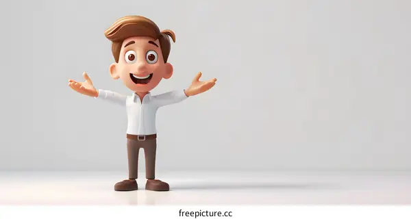 3d cartoon character