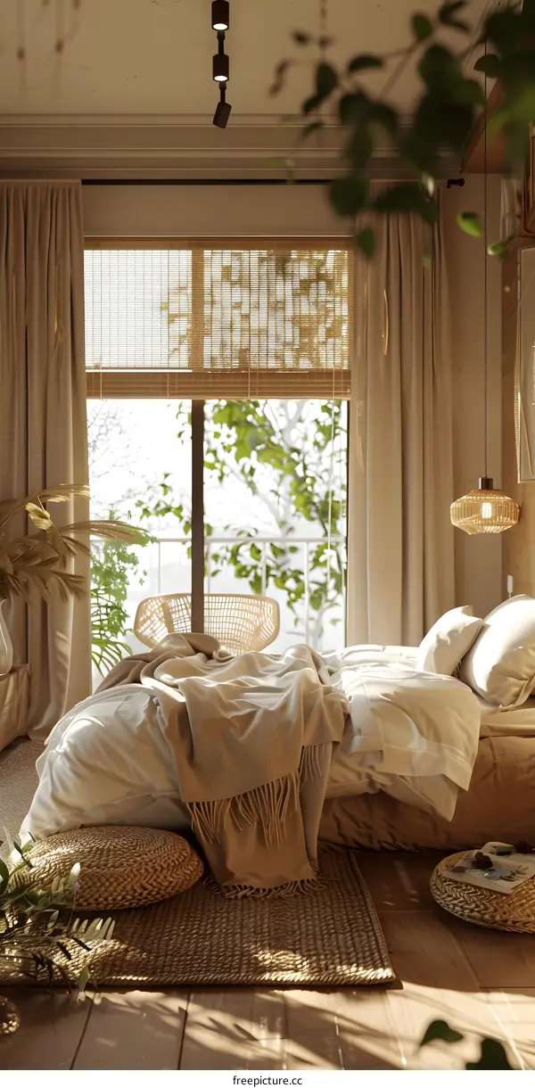 Japanese tatami bedroom