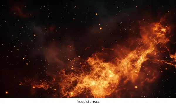 Fire and Ice: Abstract Visual Effects