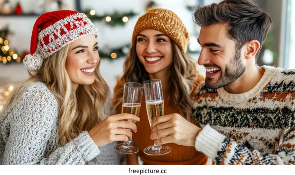 Christmas Celebration with Friends